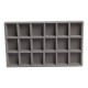 Desk organizer - black - for office supplies - for cosmetics