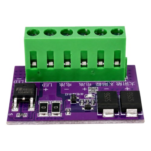 Power supply module - 3.3V - adapter with DC -mini USB sockets Power Module with DC and Mini USB Socket Power supply module - 3.3V - adapter with DC -mini USB sockets Power Module with DC and Mini USB Socket