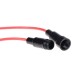 Glass fuse socket 6x30mm - with wires - socket - handle