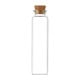 Glass Bottle with Stopper 30ml 2.2x12cm Vial Clear Bottle