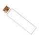 Glass Bottle with Stopper 30ml 2.2x12cm Vial Clear Bottle