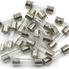 Glass fuse - 1A - tubular - fuse - 10 pcs