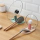 Stand for a spoon and lid - pale pink - kitchen drainer for a spoon