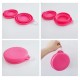 Collapsible bowl for dogs and cats - double 300 ml - pink - tourist