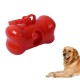 Dog waste bag dispenser - red - poop bag case.