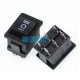 Rocker switch KCD1-203 KCD1-4 - ON/OFF/ON switch - 220V - 6 PIN Rocker switch KCD1-203 KCD1-4 - ON/OFF/ON switch - 220V - 6 PIN