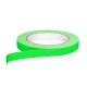 Švytinti tamsoje fluorescencinė žalia juosta 1 cm x 3 m atspindinti