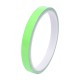 Švytinti tamsoje fluorescencinė žalia juosta 1 cm x 3 m atspindinti