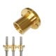 T8x8 bronze nut for trapezoidal screw - 3D printer T8x8 bronze nut for trapezoidal screw - 3D printer