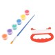 Painting kite 90x47cm with rope + paints - children's toy