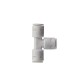 Tee - Greita vandens jungtis - 3x 1/4" 6.5 mm kištukas - Žarnos jungtis - osmosas