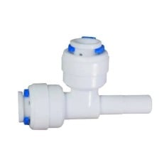 Tee - Quick connector for water - plug 2x 1/4" 6.5mm, connector 1x6.5 - hose splitter - osmosis
