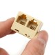 Telefono skirstytuvas - RJ11 - 2 lizdai - Telefono skirstytuvas - RJ11 - 2 lizdai -