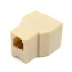 Telefono skirstytuvas - RJ11 - 2 lizdai - Telefono skirstytuvas - RJ11 - 2 lizdai -