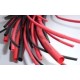 Heat Shrink Tube Ø4mm 1mb - black - flexible - silicone