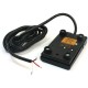 TFS-1 footswitch with rubber - black - with cable