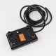 TFS-1 footswitch with rubber - black - with cable