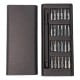 Set of precision screwdrivers (screwdrivers) - 25 bits - in a case