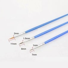 Tikslus šepetys 11x2mm - mažas teptukas akvarelei piešti