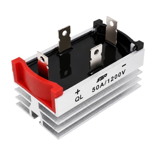 Tiltinis lygintuvas QL 50A 1200V su radiatoriumi, vienfazis Tiltinis lygintuvas QL 50A 1200V su radiatoriumi, vienfazis