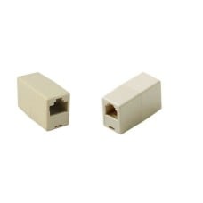 Network cable connector - RJ45 plug connector - adapter - gold-plated plugs