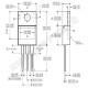 Tranzistorius - N Mosfet - STP60NF06- 60A - 60V - TO-220 korpuse