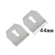 Trapezoidal Replacement Blade for Precision Planer - 44mm - For Hand Planer Trapezoidal Replacement Blade for Precision Planer - 44mm - For Hand Planer