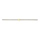 Trapezoidal screw T8x8 - 250mm + bronze nut - THSL-300-8D