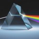 Triangular optical prism 25x25x25mm - glass