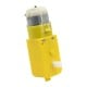 TT variklis robotui su 1:120 pavara - tiesus tipas - DC 3-6V - 50RPM