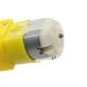 TT variklis robotui su 1:120 pavara - tiesus tipas - DC 3-6V - 50RPM