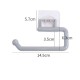 Toilet paper hanger - gray small - towel holder Toilet paper hanger - gray small - towel holder