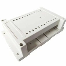 Universalus korpusas 145x90x40mm elektronikai su ventiliacija - DIN bėgeliui