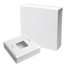 Universalus korpusas 65x46x29mm temperatūros ir drėgmės jutikliui - elektronika DIN bėgiui