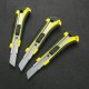 Universal knife with retractable blade 18mm - black and yellow - paper wallpaper knife Universal knife with retractable blade 18mm - black and yellow - paper wallpaper knife
