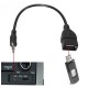 USB cable - Mini jack 3.5mm - Adapter, adapter - OTG Host
