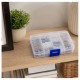 Closable Transparent Box Set of 10 pieces 33x33x17mm Mini Organizer