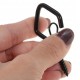 Screw-in eye hook type Q - 7cm - with buckle - handle with eyelet Screw-in eye hook type Q - 7cm - with buckle - handle with eyelet