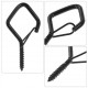 Screw-in eye hook type Q - 7cm - with buckle - handle with eyelet Screw-in eye hook type Q - 7cm - with buckle - handle with eyelet