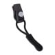 Snap hook for zipper pull - black 3.7cm