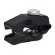 Snap hook for zipper pull - black 3.7cm