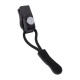 Snap hook for zipper pull - black 3.7cm