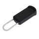 Zipper Slider Snap Hook - Black 3.7cm