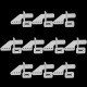 Steering lever - 10 pcs - clamped - 21x11 mm - Orczyk