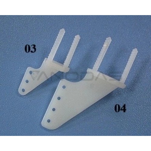 Vairo svirtis - klijuota - 15.5x30 mm - Didelė T formos strypas Vairo svirtis - klijuota - 15.5x30 mm - Didelė T formos strypas