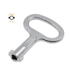 Key for control cabinets - two-bit round - technical - electrical