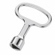 Key for control cabinets - triangle - technical - electrical