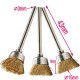 Copper wire brush for grinding 15mm - bowl - for dremel, mini eraser