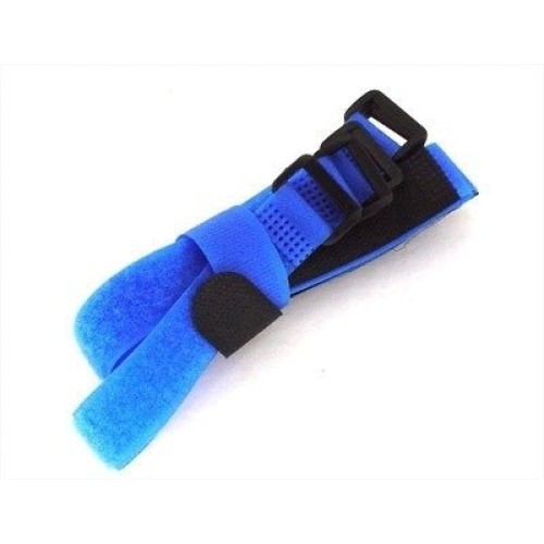 Velcro band with clip 20x200mm - double-sided Velcro fastening - 1 pc Velcro band with clip 20x200mm - double-sided Velcro fastening - 1 pc