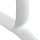 Velcro su klijais 50mm x 200mm - balta spalva - lipnus Velcro